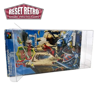 Protective Cases Super Famicom Games Original Packaging 0.5 Game Protectors Reset Retro Box Case  • $3.71