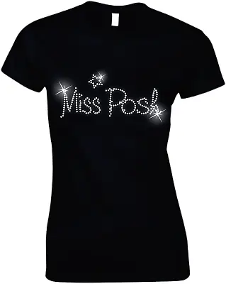 MISS Posh Crystal T Shirt - Hen Night Party - 60s 70s 80s 90s All Sizes • £9.99