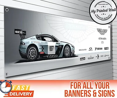 Aston Martin V12 Vantage Gt3 Garage Workshop Banner • $20.52