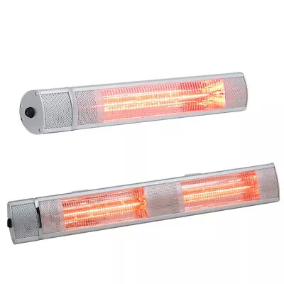 £55.95 • Buy Wall Mounted Heater Patio Electric Hanging Garden Outdoor Indoor 2/3KW Remote