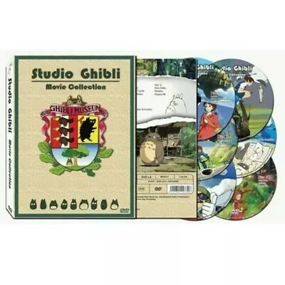 Hayao Miyazaki & Studio Ghibli Deluxe 17 Best Movie Collection 6 DVD (FREE SHIP) • $22