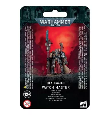 Deathwatch Watch Master Adeptus Astartes Warhammer 40K NIB  Blister • $29.75