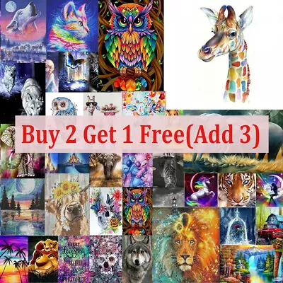 Full Drill 5D Diamond Painting Kits Embroidery Cross Stitch Art Decor Gifts UK • £4.98