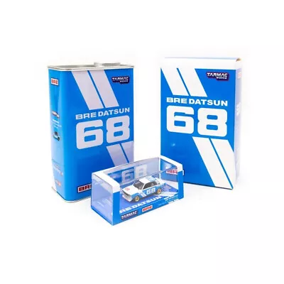 Tarmac Works 1:64 BRE Datsun 510 Trans-Am 2.5 Championship 1972 #68 W/Oil Can • $67.99