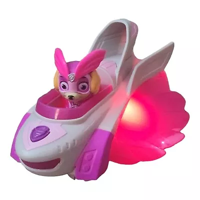 Paw Patrol Skye Mighty Pups Charged Up Deluxe Vehicle Lights And Sounds Work • $26.95