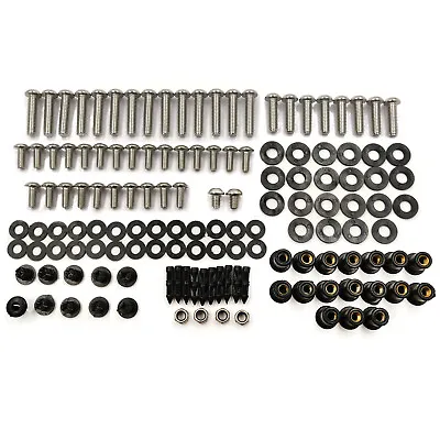 Complete Fairing Bolts Kit Screws Set For KAWASAKI Ninja ZX10R ZX 10R 2004-2005 • $29.15