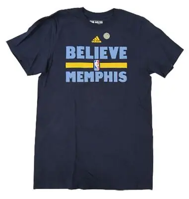New Memphis Grizzlies  Believe Grizzlies  Mens Sizes S-M-XL-2XL Adidas Shirt • $10.91