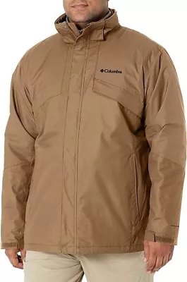 COLUMBIA MEN BUGABOO II FLEECE INTERCHANGEABLE JACKET WATERPROOF 3 In 1 INSLTD M • $131.99