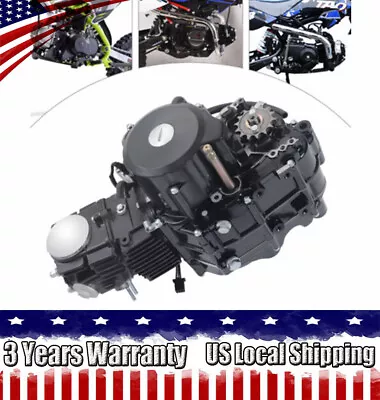 Semi Auto Engine Motor For HONDA CRF50 CRF70 XR50 XR70 Z50 Pit Dirt Bike 110cc • $225