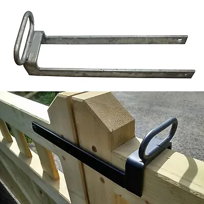 Heavy Duty Throw Over Gate Loop With Lifting Handle For 3  Wide Field Farm Gates • £15.95