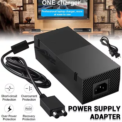 For Microsoft Xbox One/360 Slim Power Supply AC Adapter Charger PowerSupply Cord • $17.67