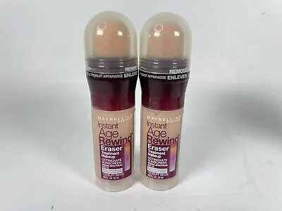 2 Maybelline Instant Age Rewind Eraser Treatment Makeup Spf 18 130 Buff Beige • $21.24