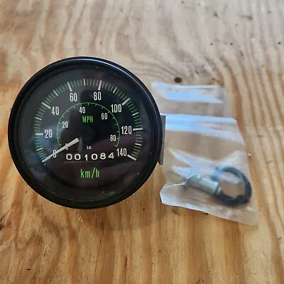 Stewart-Warner SW Kph/Mph Speedometer 3-3/8 Dia  • $40