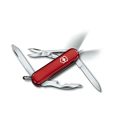 VICTORINOX Swiss Pocket Knife MIDNITE MANAGER RED 58 Mm With LED Light 0.6366  • $55.99