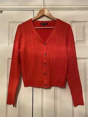 Cameo Rose Red Cardigan Size M Medium  • £5.99