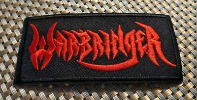 Warbringer (band) Embroidered Patch Iron-On Sew-On US Ship Thrash Metal Biker  • $3.99