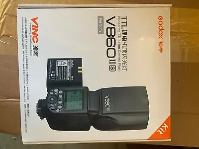 $125 • Buy Godo X V860II-S Camera Flash Speedlite For Sony A7 A7R A7S A7II A7RII A58 A63