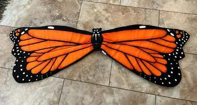 Adventure Planet Monarch Butterfly Plush Wings Kids Costume Orange 49  Wingspan • $19.95