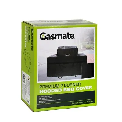 Gasmate 2 Burner Hooded Premium BBQ Cover Gasmate Bbq Covers • $35.99