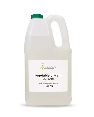 Vegetable Glycerin 100% Pure Non-gmo Usp Food Grade Natural 10 Lb • $41.48