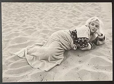 1962 Marilyn Monroe Original Photograph By George Barris Stamped Beach Last • $3500