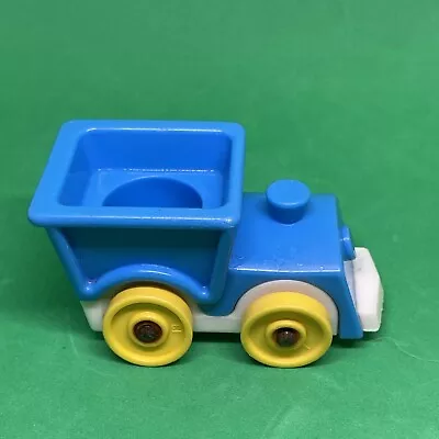 Vintage Fisher-Price Little People Blue Train Car • $0.99