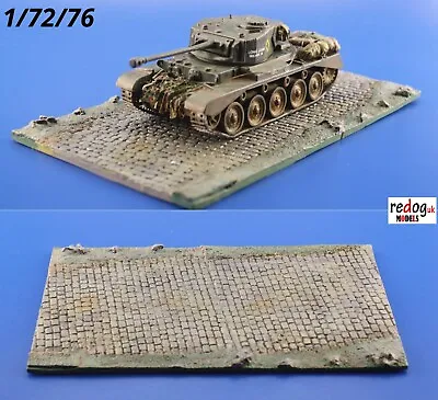 Redog 1/72 Diorama Display Base For Military Scale Model Tanks & Vehicles D1 • £5.99