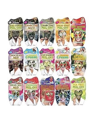 7th HEAVEN FACE / HANDS / FEET MASKS & PEEL-OFF MASQUES - FOR ALL SKINS TYPES  • £1.95