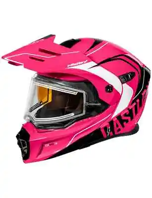 Castle X CX950 Wake Heated Shield Snowmobile Helmet Large • $299.95