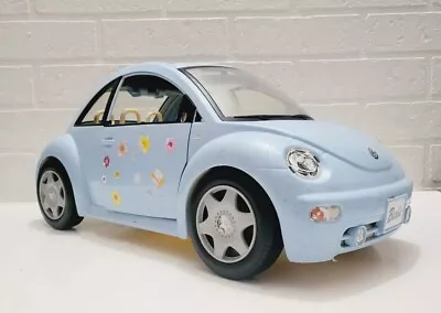 Vintage 2000 Mattel Barbie VW Volkswagen Beetle Bug Robin Egg Blue • $20