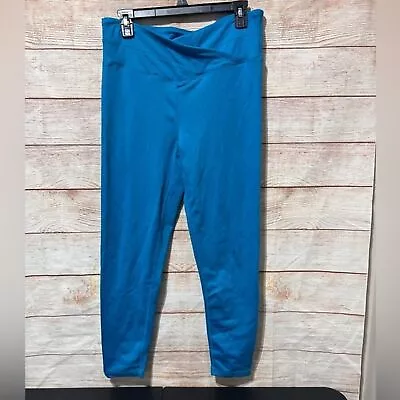 Marika Woman’s XL Crossover Blue Leggings Athletic Pants • $8.96