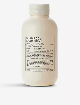 LE LABO SHAMPOO BASIL/MACADAMIA 8.5 OZ / 250 Ml New + Free Shiping • $20