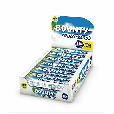 £2.99 • Buy Bounty Protein Bar 52g | 1 Bar Or 1 Case | Free UK Delivery | Coconut Chocolate