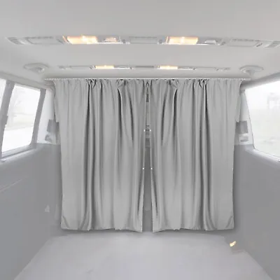 54  X 71  Cab Divider Van Cabin Curtain Campervan Kit Grey • $79.99