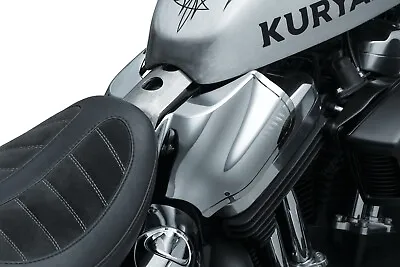 $82.79 • Buy Kuryakyn Reflective Smoke Air Heat Deflector Shields Peanut Tank Harley XL 14-20
