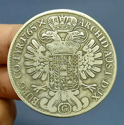 1765 Austria Maria Theresia 1 Thaler Silver Coin Genuine *C28 • $149.95