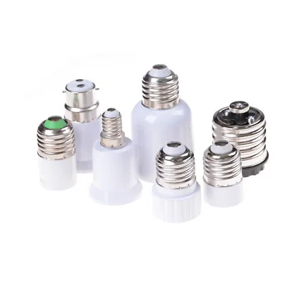 GU10/E27/E14/E40/B22 Bulb Adapter Lamp Extender Socket Converter Light Holder P_ • £4.40