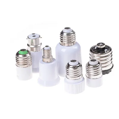 GU10/E27/E14/E40/B22 Bulb Adapter Lamp Extender Socket Converter Light Holder PN • £4.26