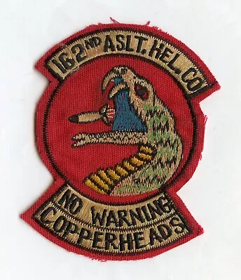 Vietnam War Original Collectible Patch US Army 162nd Aviation Assault Helicopter • $9.25