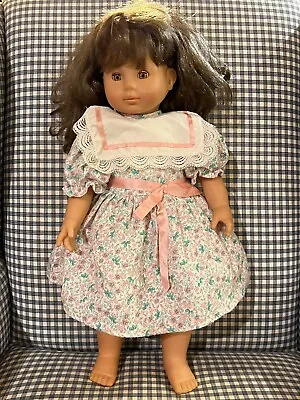 Vintage Famosa Doll Made In Spain Soft Body Clothes Long Brown Hair Brown Eyes • $37.50