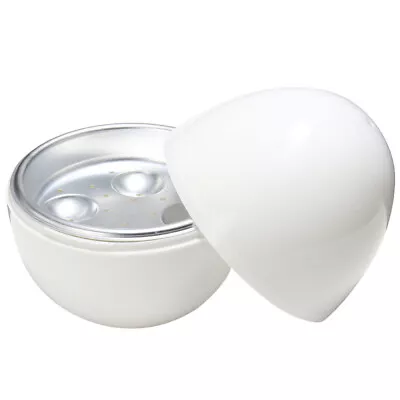 Round Egg Poacher Cooker 4 Egg Microwave Steamer Stovetop Boiler Maker • £11.99