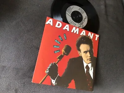 Adam Ant Cant Set Rules About Love 7  45 Excellent Copy Freepost ! • £6.99