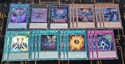 YUGIOH Raidraptor Starter Deck Set Falcon /Strix /Vulture /Lanius /Rank-Up-Magic • £10