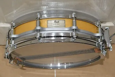 VINTAGE PEARL 3.5X14 FREE FLOATING NATURAL MAPLE SNARE DRUM For YOUR SET! I220 • $395.96