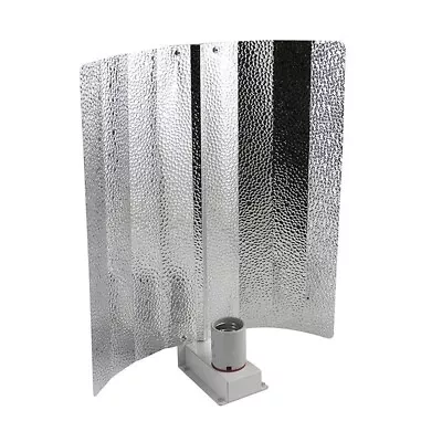 £24.90 • Buy Hydroponics Omega Cfl Light Reflector With 5m Lead Grow Dark Room Tent Bud