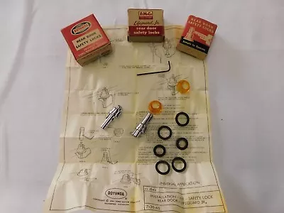 NOS OEM Ford 1955 1956 Fairlane Accessory Rear Door Safety Locks - Display Items • $135.02