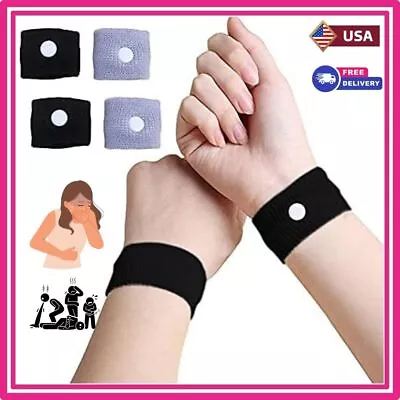 2 Pairs Anti Nausea Morning Sickness Motion Travel Sick Wrist Bands Car Van Sea • $7.82