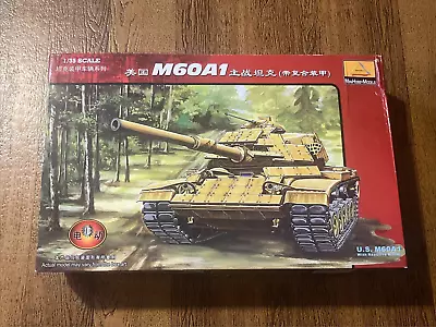 Mini Hobby Models US M60A1 Tank Model Kit 1/35 Scale OPEN BOX Motorized Model • $34.99