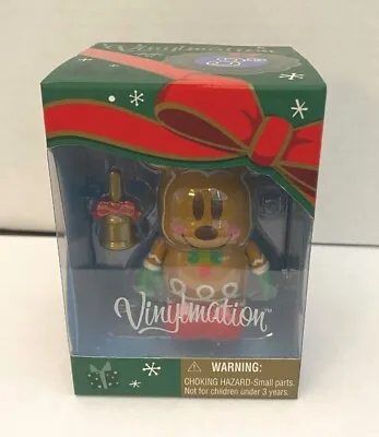 Disney Vinylmation 3  Japan Tokyo Christmas Gingerbread Man Mickey Mouse 2012 • $99.99