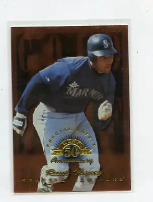 1998 Leaf 50th Anniversary Fractal Matrix # 197 Raul Ibanez • $1.79